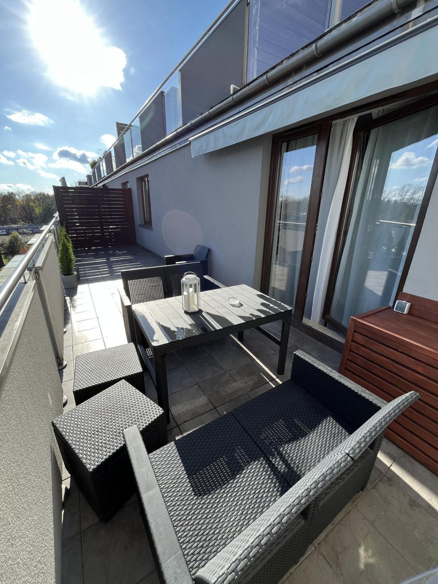 克拉科夫Apartament Z Tarasem Oraz Podziemnym Parkingiem公寓 外观 照片
