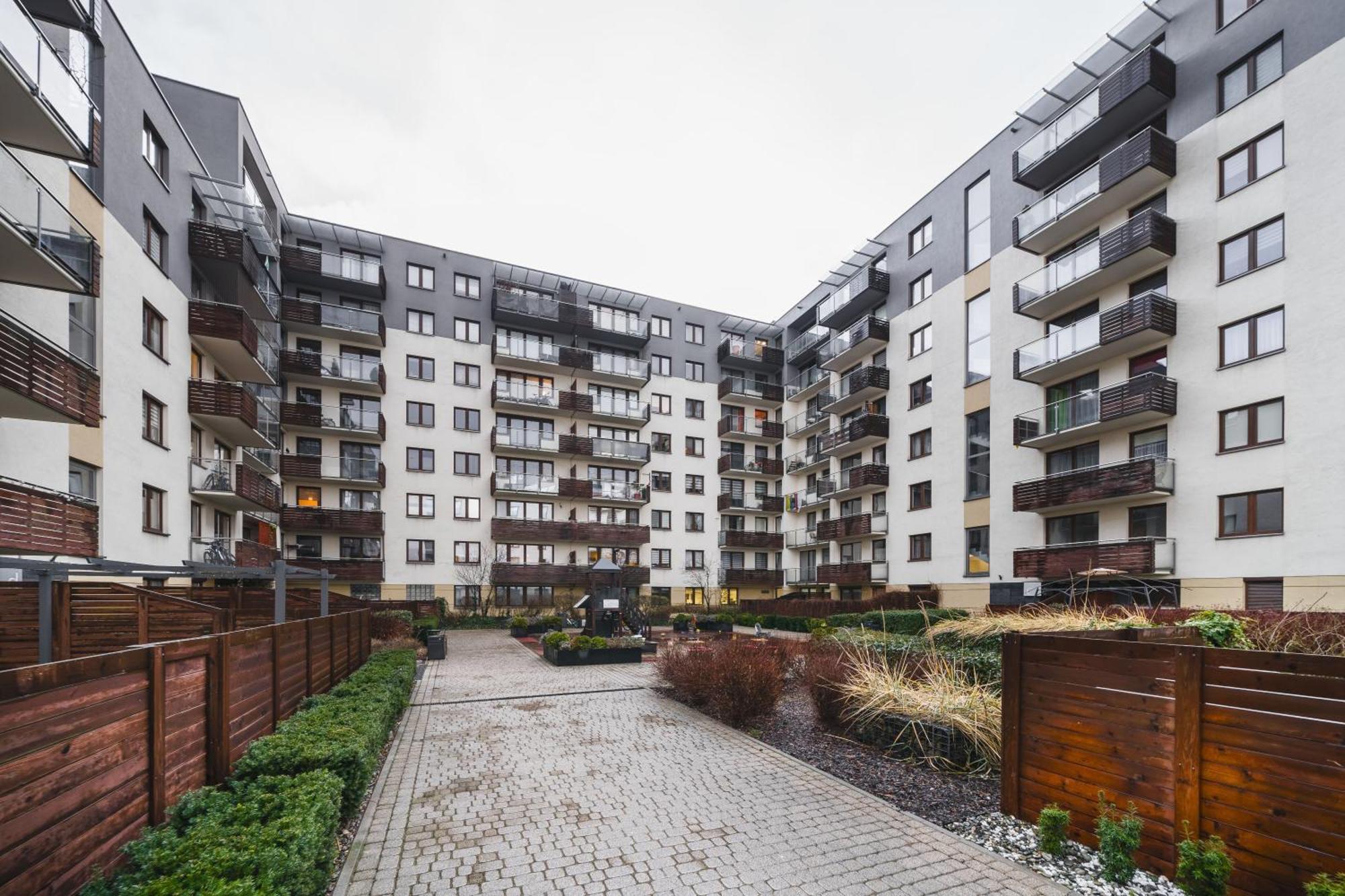 克拉科夫Apartament Z Tarasem Oraz Podziemnym Parkingiem公寓 外观 照片