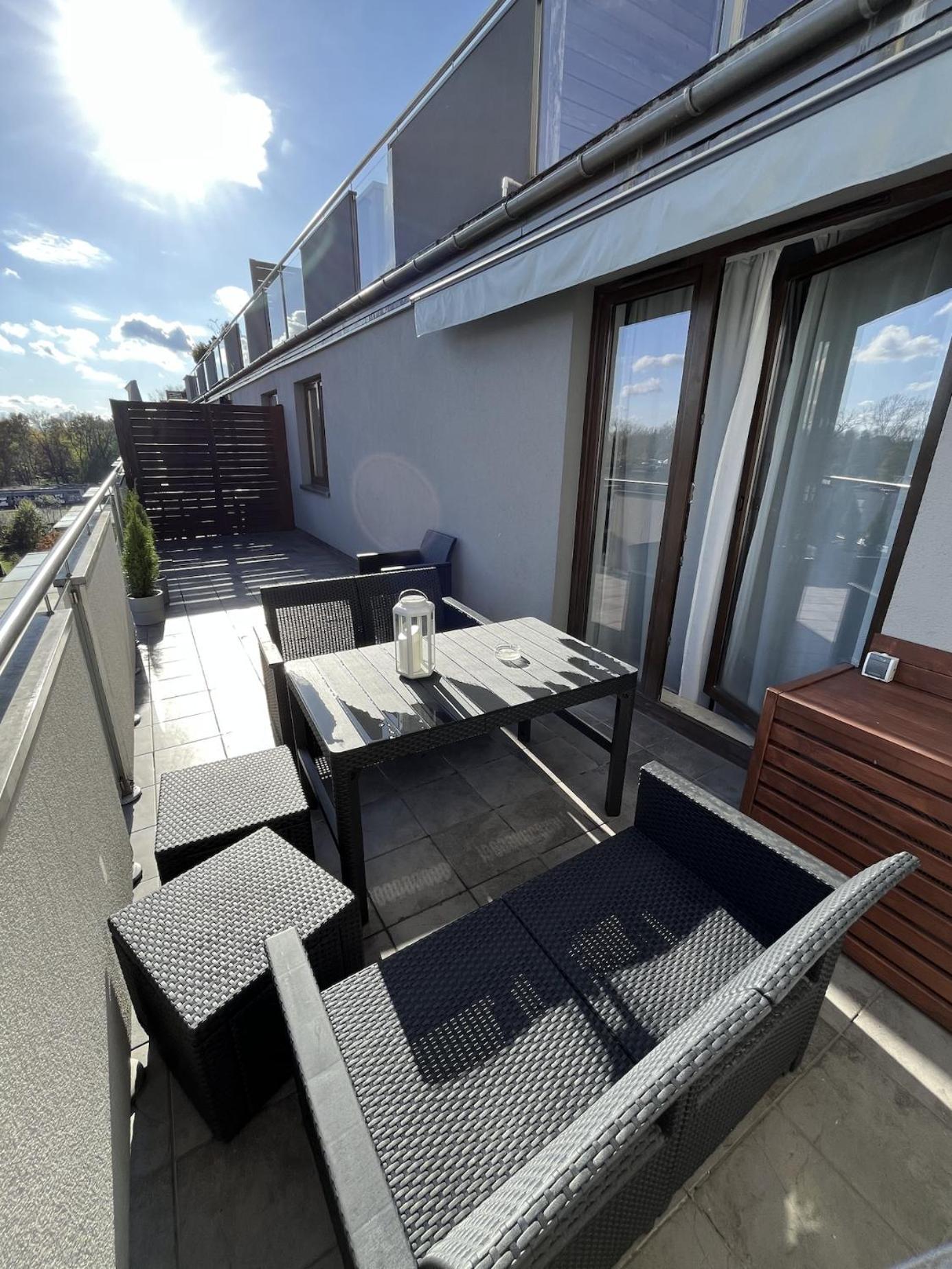克拉科夫Apartament Z Tarasem Oraz Podziemnym Parkingiem公寓 外观 照片